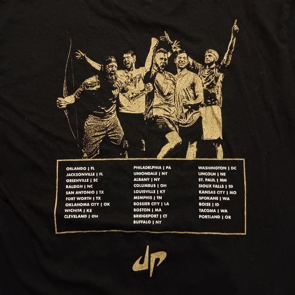 DUDE PERFECT TOUR T-SHIRT - Medium // 2021 Live Show Concert Tee Shirt - Picture 9 of 9